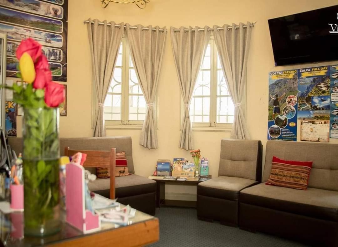 ארקוויפה Hostal Virreinal Aqp מראה חיצוני תמונה